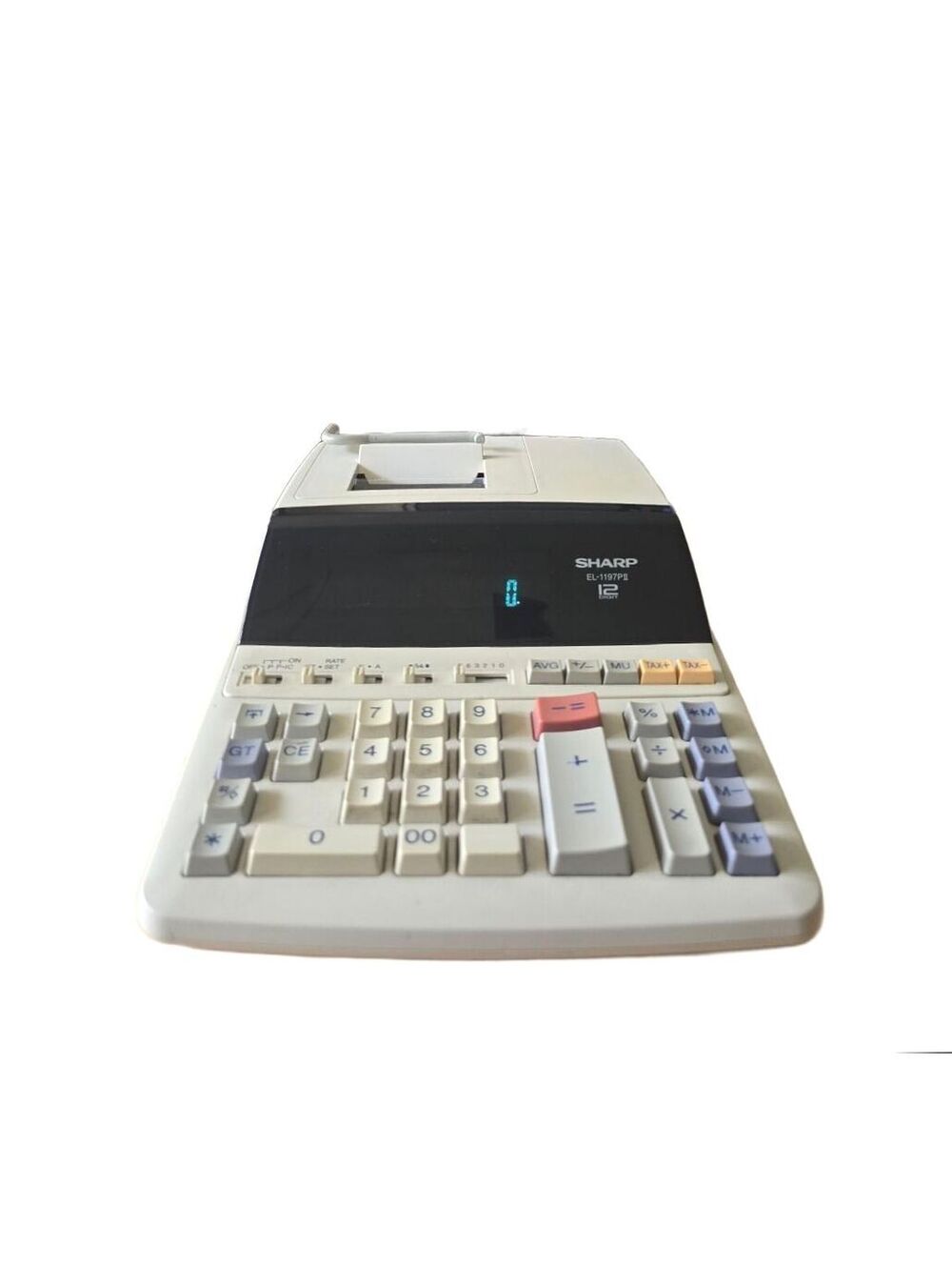 Sharp EL-1197PII Heavy Duty 12 Digit Electronic Printing Calculator